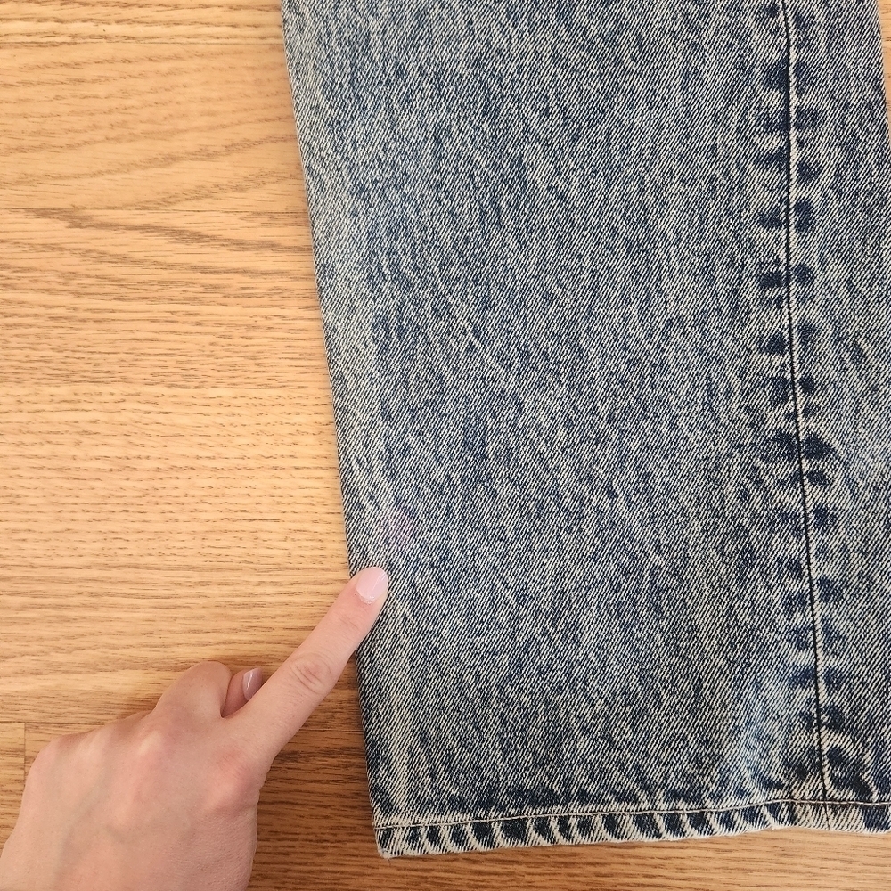 EUC GRLFRND Mica High-Rise Button Fly Jeans in Great Expectations, Size 27 - Picture 14 of 14